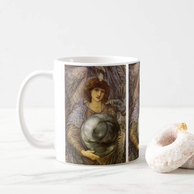 Skapandedagar, första dagen av Burne Jones Kaffemugg (Med munk)