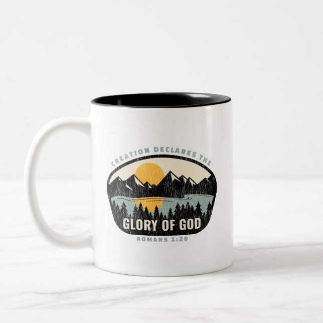 Skapandedeklarationer Två-Tonad Mugg (Vänster)