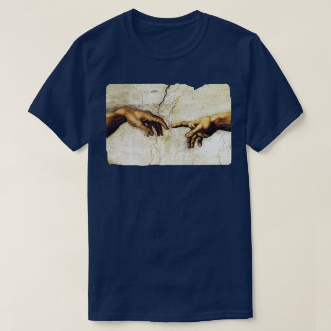 Skapandet av Adam 3 T Shirt (Design framsida)