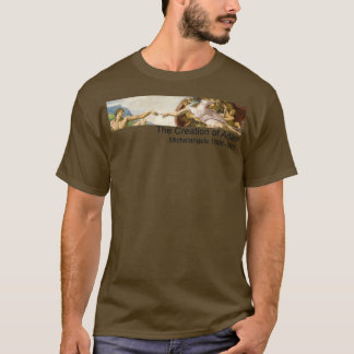 Skapandet av Adam 4 T Shirt