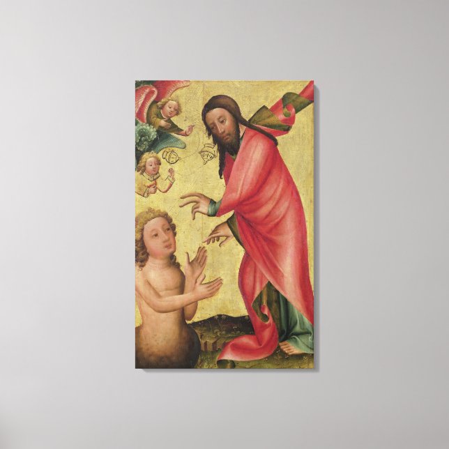 Skapandet av Adam Canvastryck (Framsida)