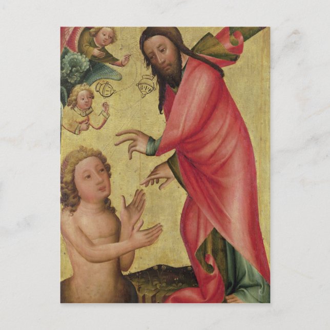 Skapandet av Adam Vykort (Framsida)