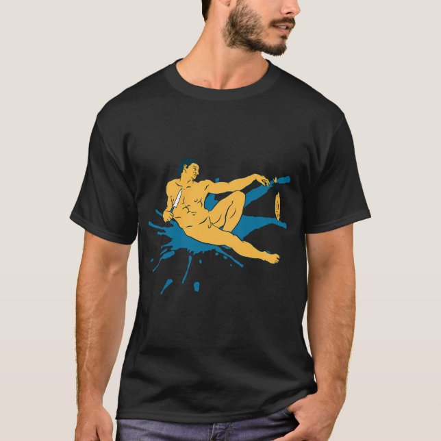 Skapandet av ceviche t shirt (Framsida)