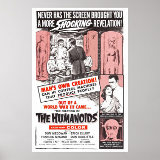 Skapandet av humanoider poster