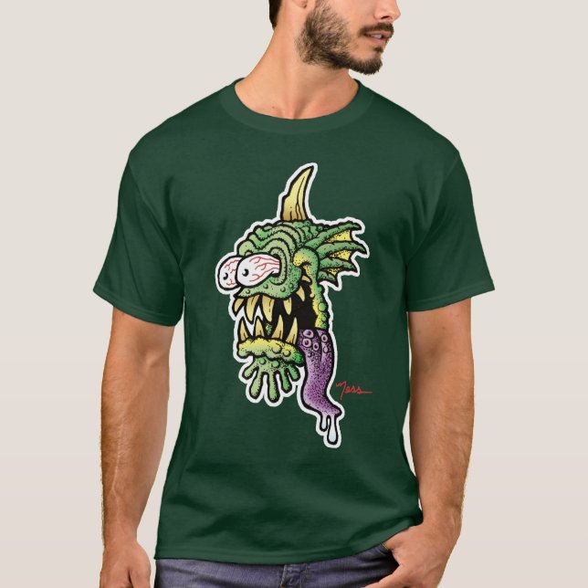 Skapandet av Ness Lagoon Tee (Framsida)