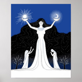 Skapandet av Sol och Måne poster