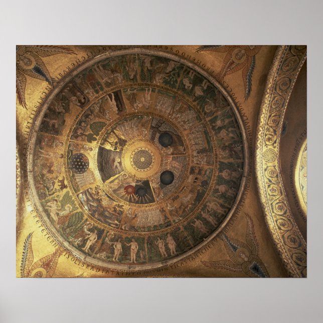 Skapandet av världen, från Genesis Cupola Poster (Framsidan)