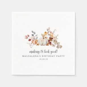 Skapar 18 Titta på Bra Anpassningsbar - födelsedag Pappersservett