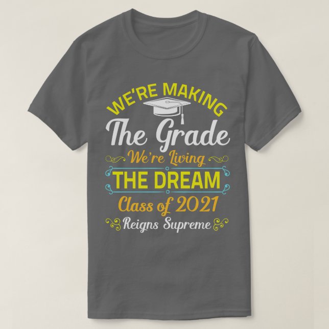 Skapar 2021 års chefsklass i Klass Lycklig T Shirt (Design framsida)