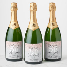 Skapar 50 bra ro guld och marmor födelsedag