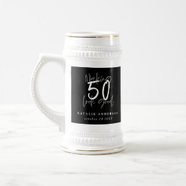 Skapar 50-brans födelsedagsfirande sejdel