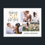 Skapar 50-brans multifoto-helgdag helg vykort<br><div class="desc">multifoto 50:e födelsedagsfest inbjudan</div>