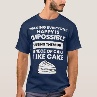 Skapar alla Lycklig är omöjliga Jersey T Shirt