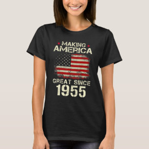 Skapar America Underbar sedan 1955 Vintage 67:e fö T Shirt