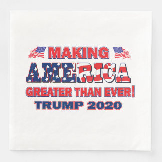 Skapar Amerika Underbarare än någonsin 2020 Pappersservett