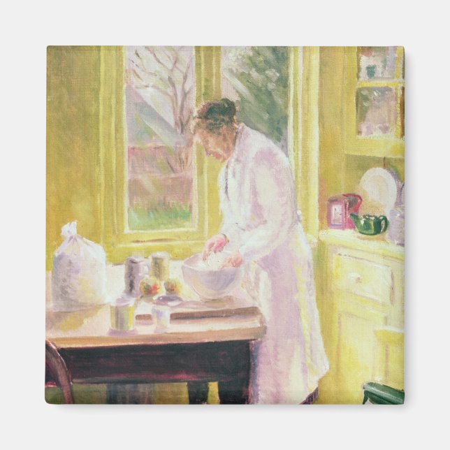 Skapar Apple Paj Magnet (Framsidan)