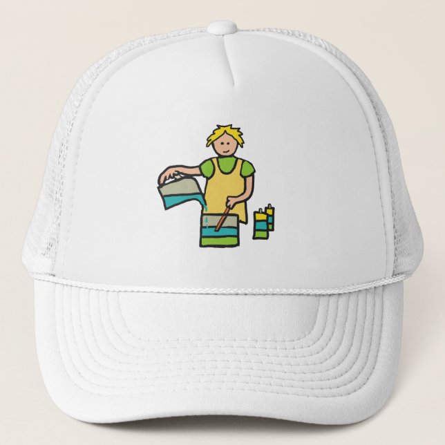 Skapar av ljus keps (Framsida)