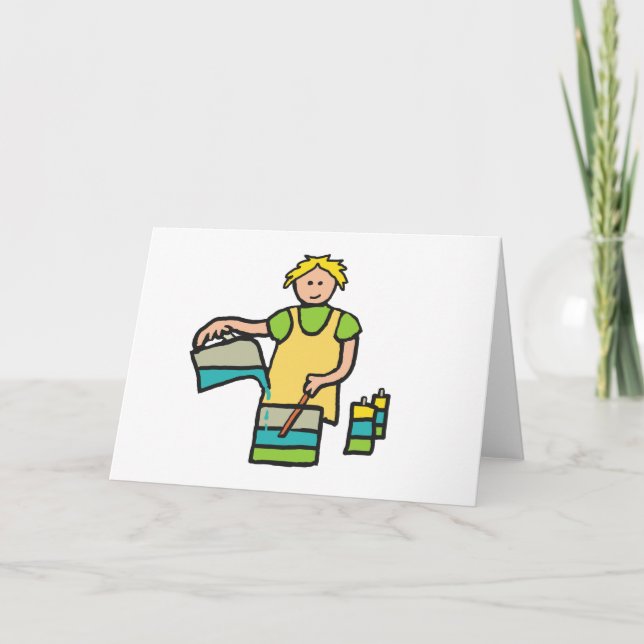 Skapar av ljus kort (Framsida)