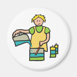 Skapar av ljus magnet