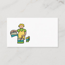 Skapar av ljus visitkort