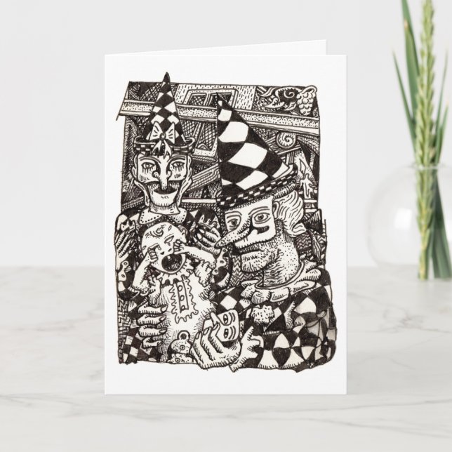 Skapar av mannen, av Brian Benson Kort (Framsida)