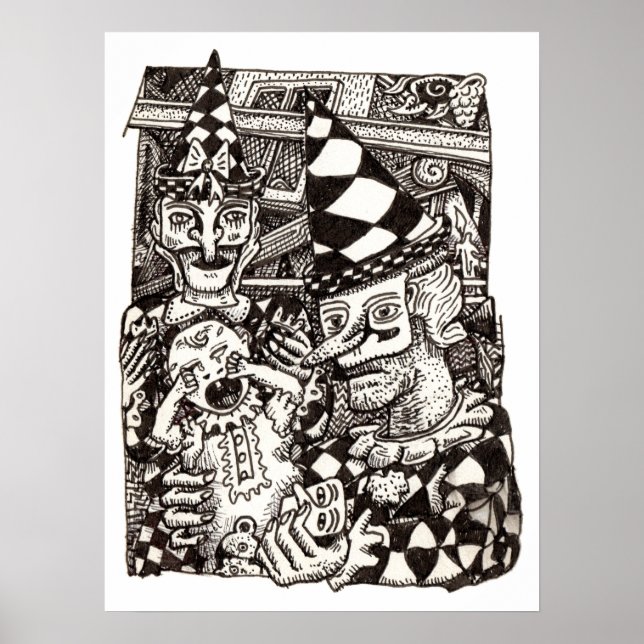 Skapar av mannen, av Brian Benson Poster (Framsidan)