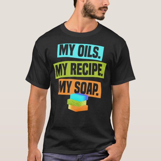 Skapar av min tvålhandsformade, rättvisa tvål t shirt (Framsida)