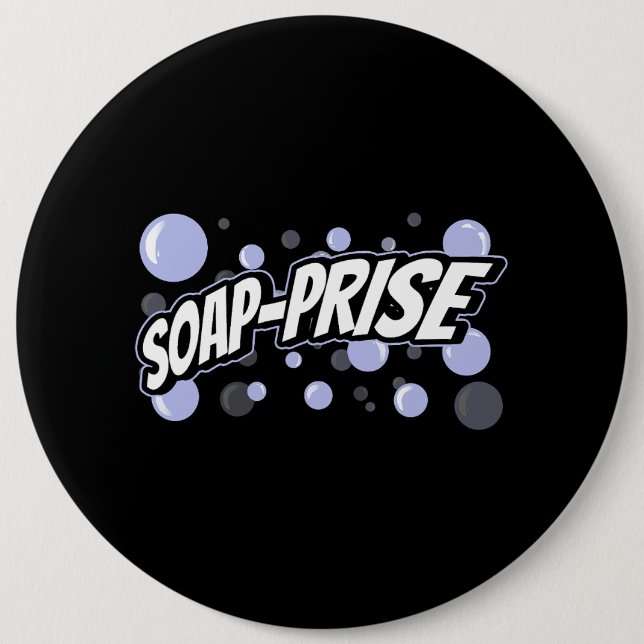 Skapar av SoapPrise Handmade Craft Fair Soap Knapp (Framsida)