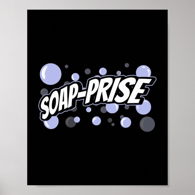 Skapar av SoapPrise Handmade Craft Fair Soap Poster (Framsidan)