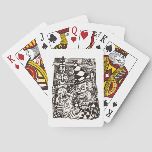 Skapar av spel kort (Baksidan)