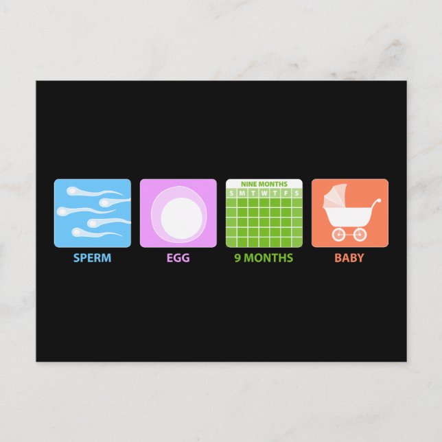 Skapar Baby Vykort (Framsida)