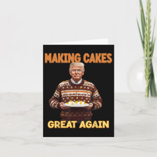 Skapar Cakes Underbar igen Lustigt Trump Ta Amerik Kort
