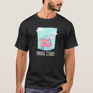 Skapar Clouds Tekanna Kettle Steam T Shirt