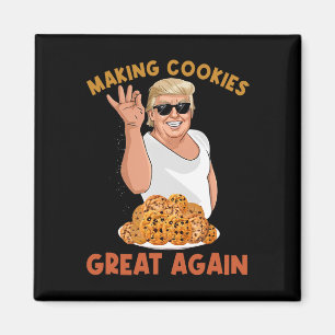 Skapar Cookie-Underbar igen, använd Trump Gör Jula Magnet