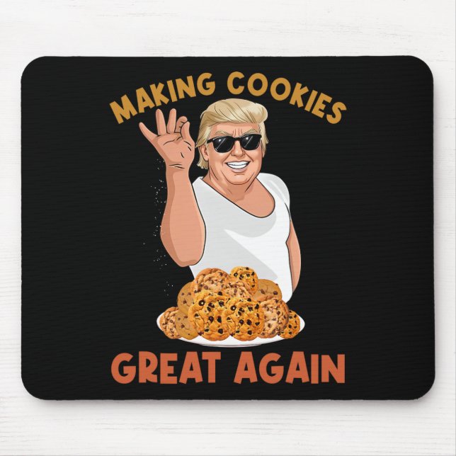 Skapar Cookie-Underbar igen, använd Trump Gör Jula Musmatta (Framsidan)