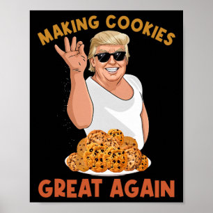 Skapar Cookie-Underbar igen, använd Trump Gör Jula Poster
