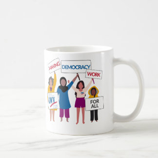 Skapar Demokratiarbetet Mugg, 11 oz Coffee Mugg