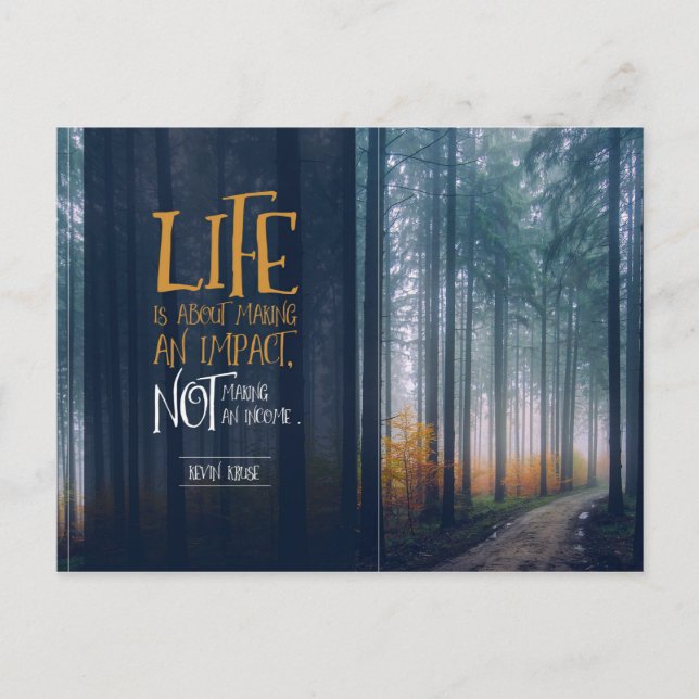 Skapar en få effekt vykort (Framsida)