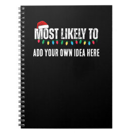 😂 Skapar en fin julklapp Anteckningsbok