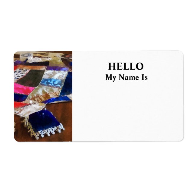 Skapar en Quilt Fraktsedel (Framsidan)