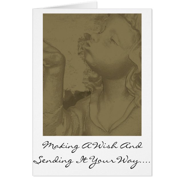 Skapar en Wish Hälsningskort (Framsidan)