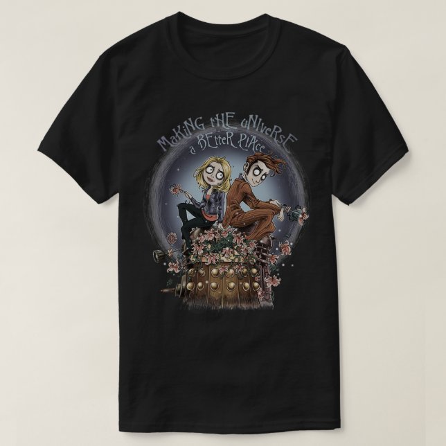 Skapar ett bättre Ställe i Storbritannien T Shirt (Design framsida)