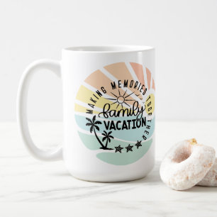 Skapar familjeminnen tillsammans kaffemugg