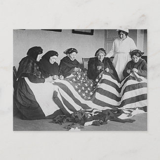 Skapar Flagga Vykort