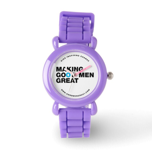 Skapar GoodMenGreat.com KIDS Watch Armbandsur (Framsida)