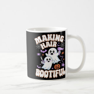 Skapar Hair Bootiful Halloween Spooky Spöken Hair Kaffemugg