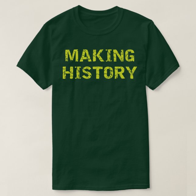 Skapar historiktypografi Skriv ut Office Streetwea T Shirt (Design framsida)