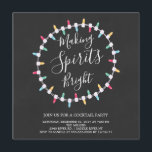 Skapar inbjudning till uppringningsportens Bright  Inbjudningar<br><div class="desc">Skapar Spridning av ljus Julfest med en julklapp med ljus andedräkt på en populär svart krita.  Vänd över vårt unika inbjudan om du vill visa en matchande återgång för en speciellare beröring i extra.  Perfekt julhelg inbjudan till grannskap,  kontor party,  kontorscocktail party eller Nyårsafton Party.</div>