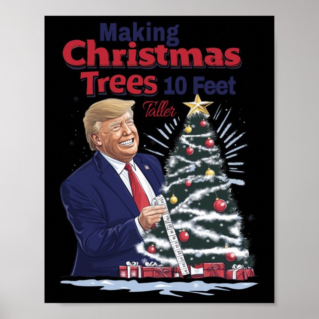 Skapar Julgranar 10 Feet Taller Poster (Framsidan)