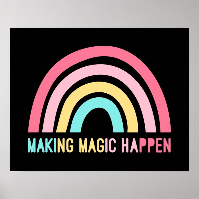 Skapar Magic Happen Poster (Framsidan)